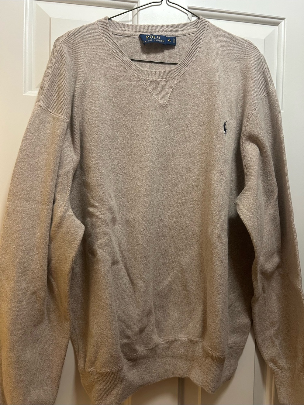 Polo by Ralph Lauren Tan Crewneck Sweater